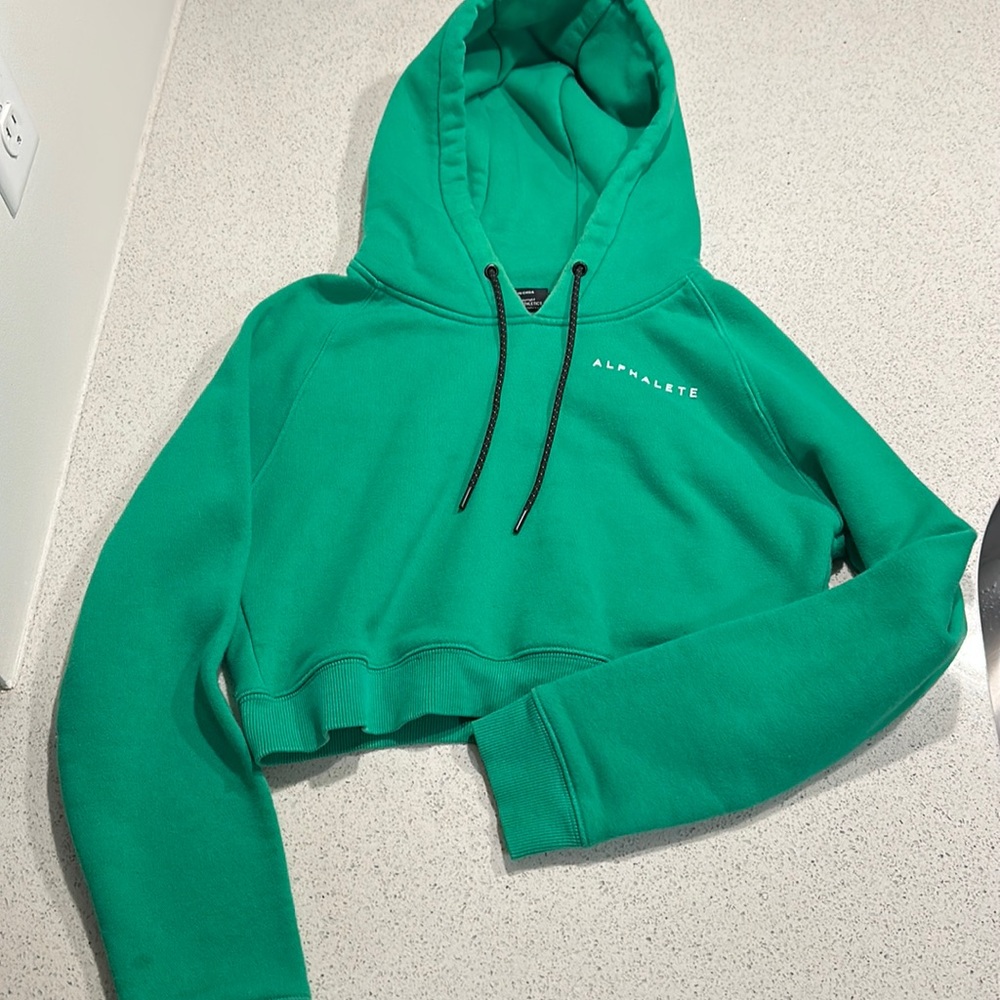 ALPHALETE Cropped Hoodie | Small